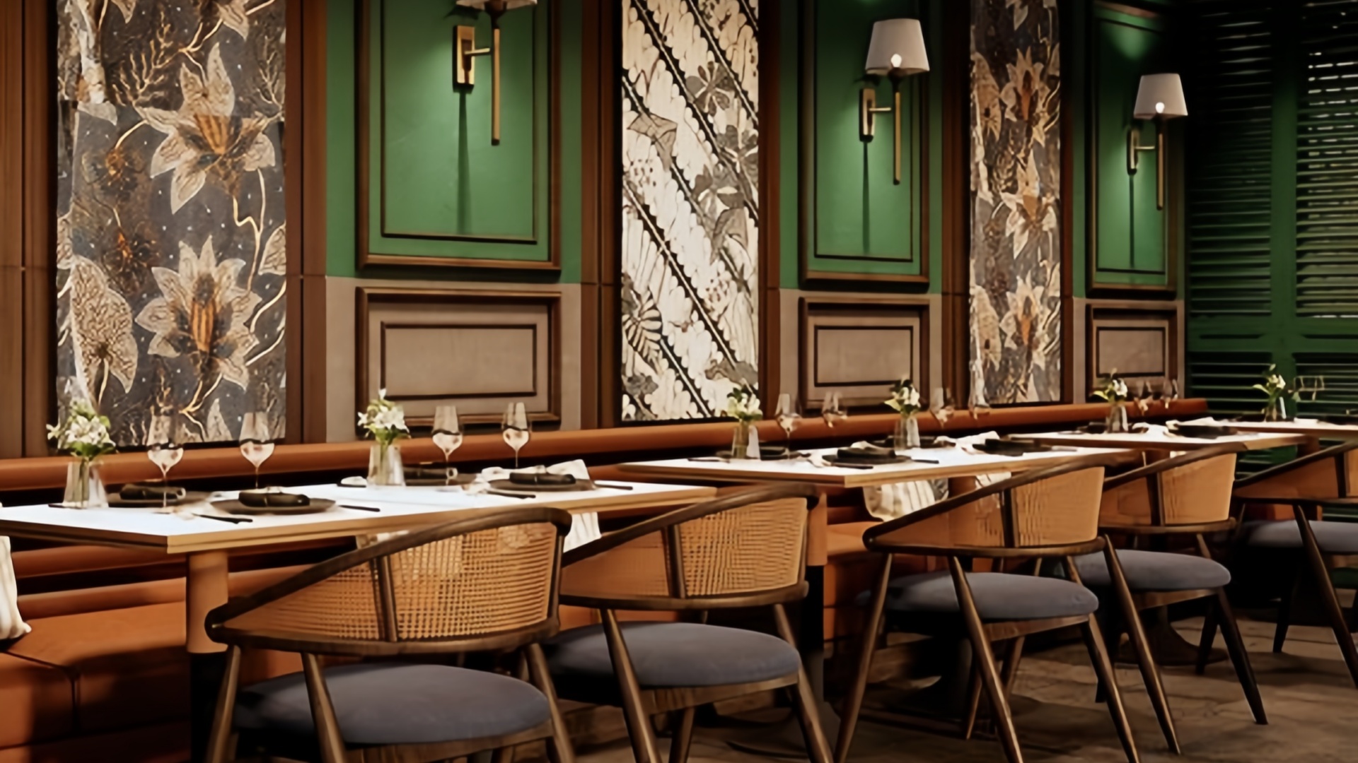 جنوب شرق آسيا - المطاعم على الطراز