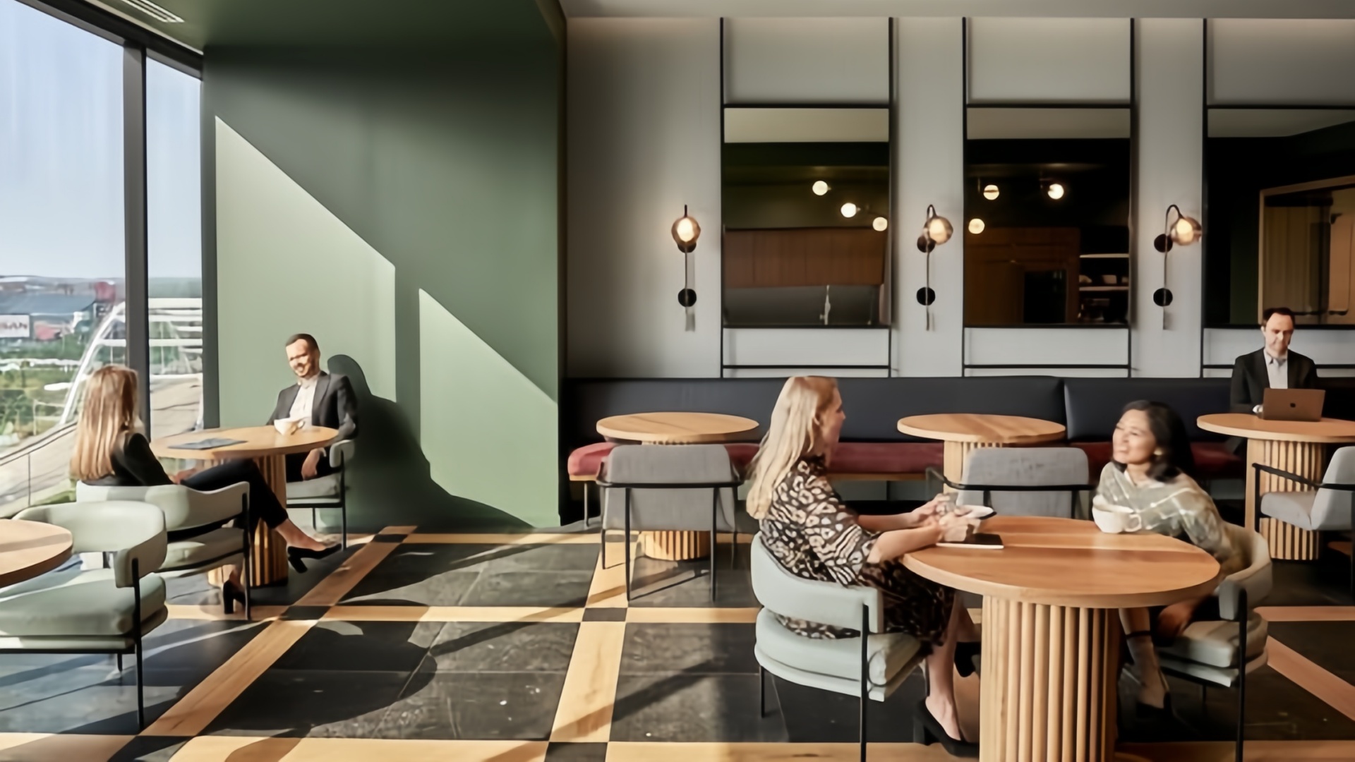 دمج مساحات العمل ومناطق الاسترخاء