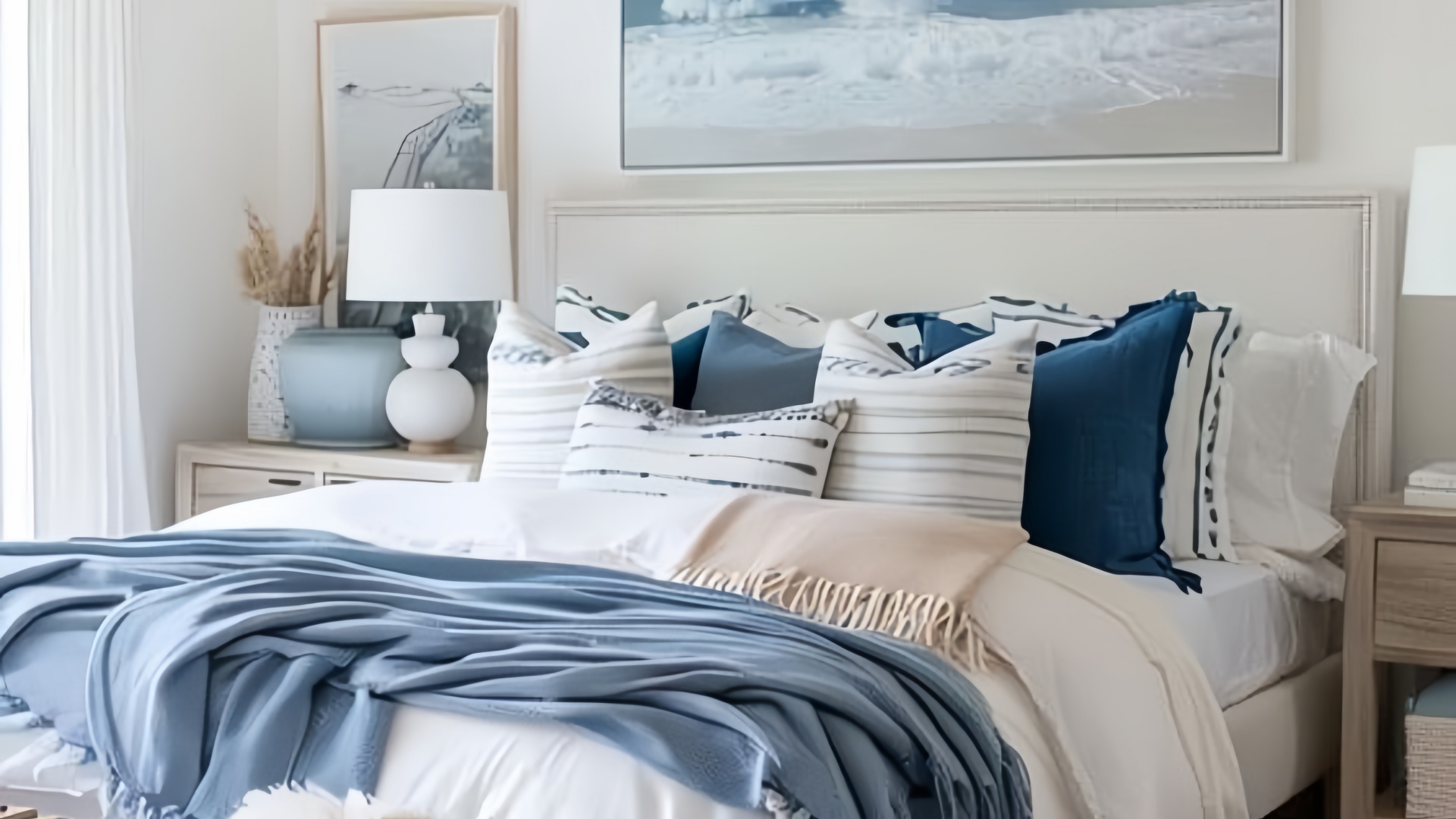 لوحات الألوان التي تلتقط جوهر النمط الساحلي في الفنادق