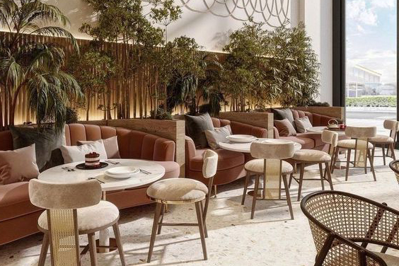 تصميم مطعم الفندق