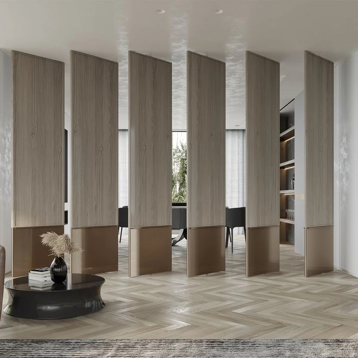 فندق Wooden Movable Soundproof Partition Wall