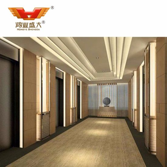 5 Star Hotel Solid Furniture Wood Pane Wall