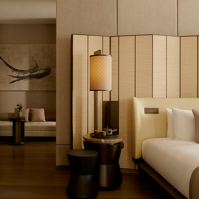 أحدث تصميمات فندق Aman Hotel Nightstand Side