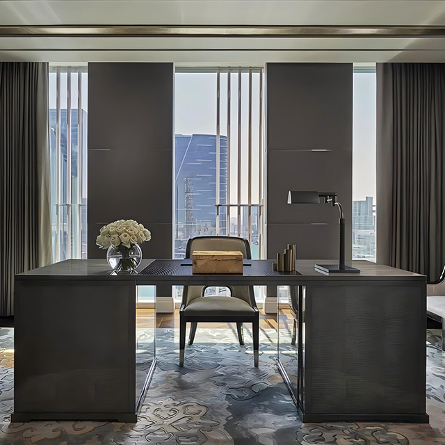 HBA Design Wooden Hotel Word Dearber مع أدراج