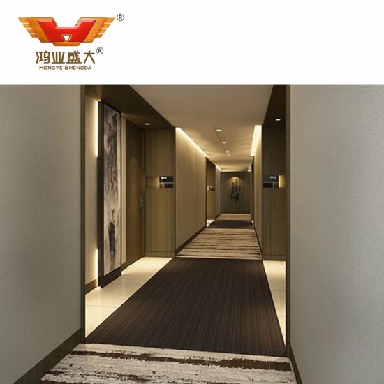 تصميم جديد للفندق الفاخر الجدران الداخلية الخشبية