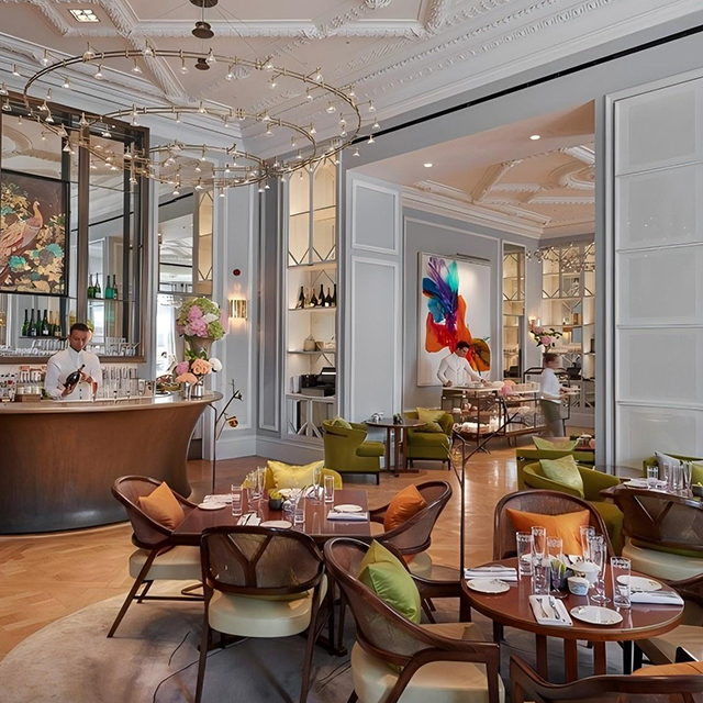2025 أثاث مطعم فاخر لفندق Mandarin Oriental Hotel