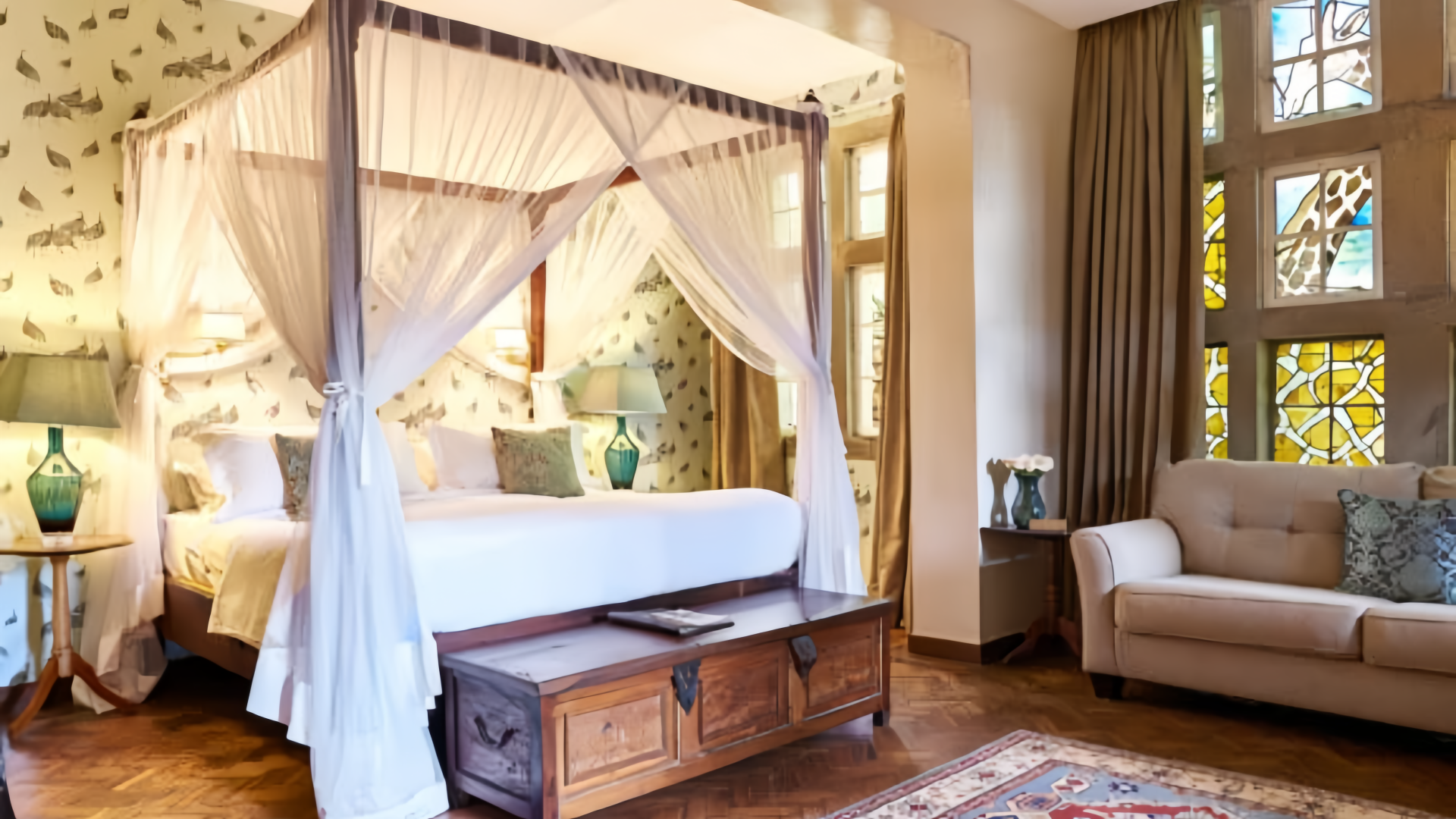 الزرافة مانور ، نيروبي ، كينيا