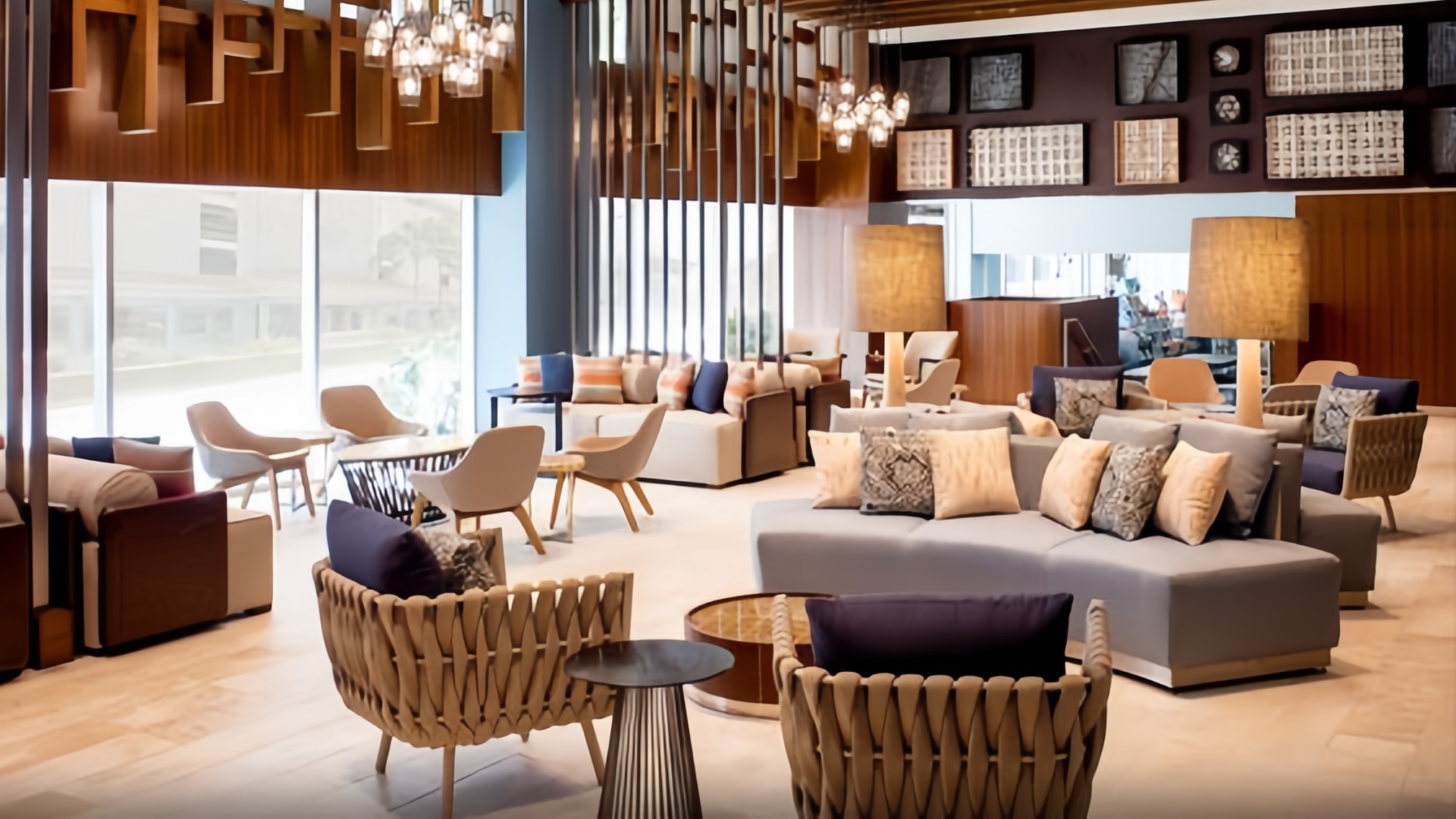 كرسي صالة الفندق