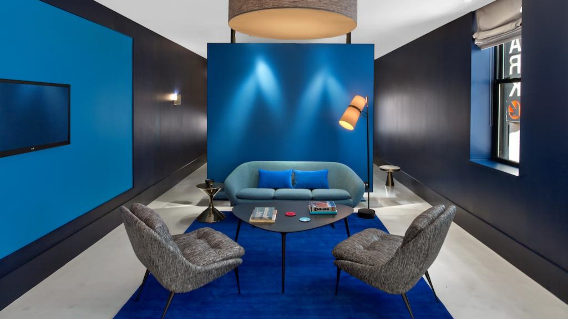 تصميم منطقة صالة الكتان والقنب الأقمشة