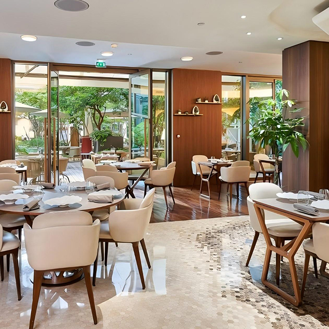 2025 أثاث مطعم فاخر لفندق Mandarin Oriental Hotel
