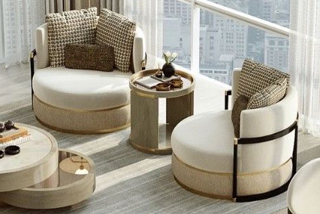 الخشب مقابل المعدن: اختيار المواد المثالية لأثاث الفنادق