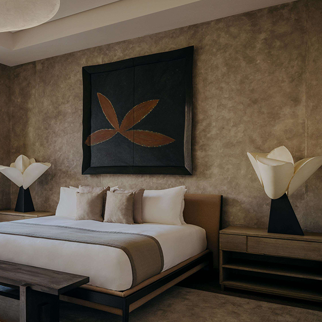 أحدث تصميمات فندق Aman Hotel Nightstand Side