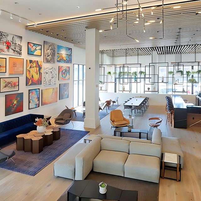 HBA Design Design Hotel الأثاث العام