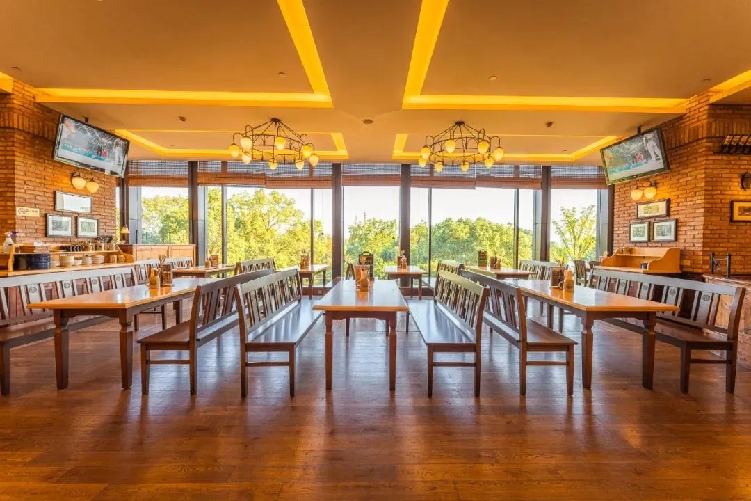 غرفة الطعام في الفندق