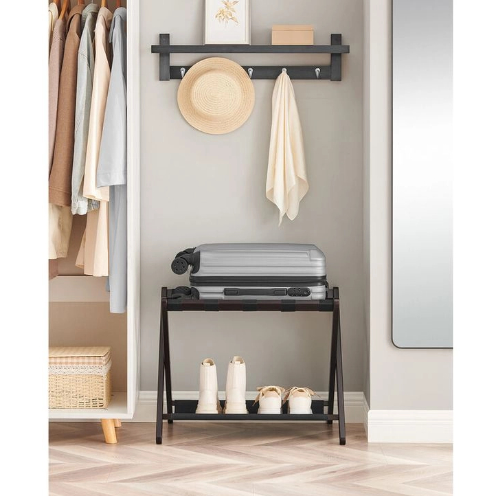 رف الأمتعة القابل للطي لغرفة نوم الفندق