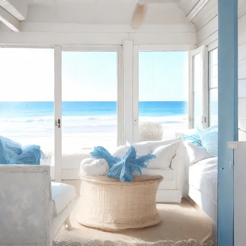 صدف البيض والبلوز المحيط