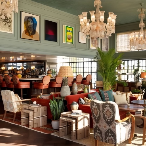 التصميم الداخلي للفندق الهندي