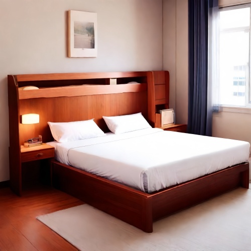 سرير مع البناء في Stroage