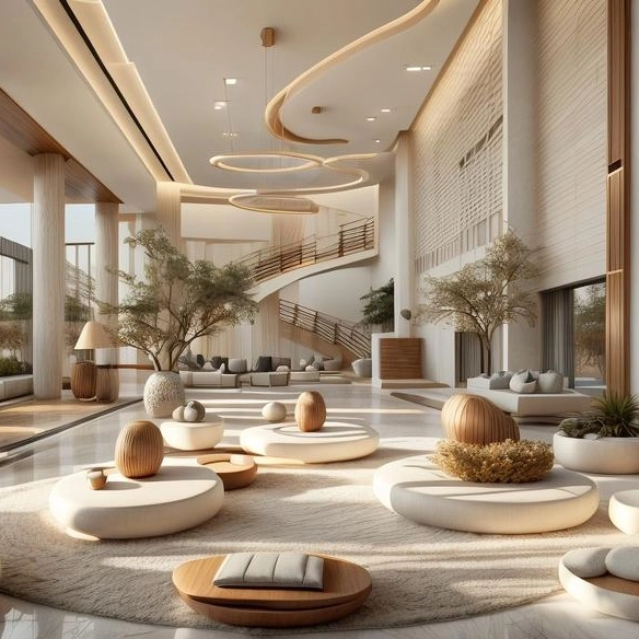 5 Star Hotel Lounge الأثاث العام