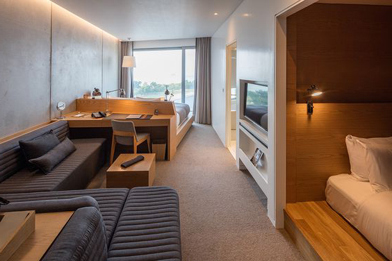 تصميم غرفة نوم صغيرة في الفندق