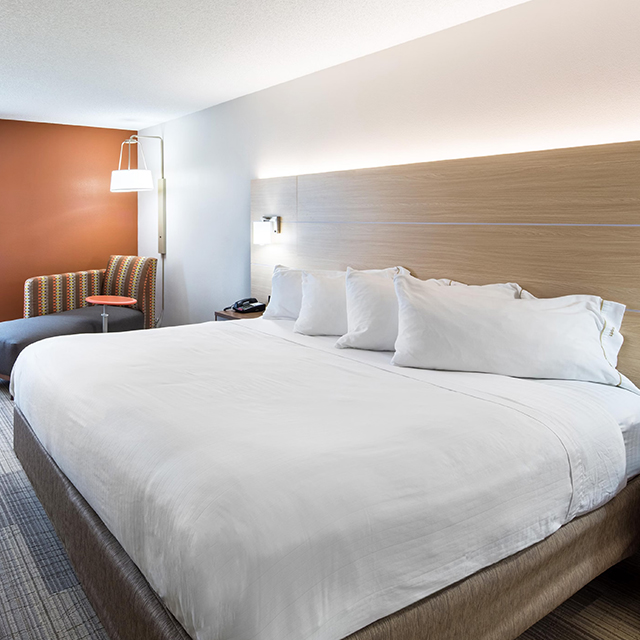 سرير بمنصة كينج منجد على طراز DoubleTree