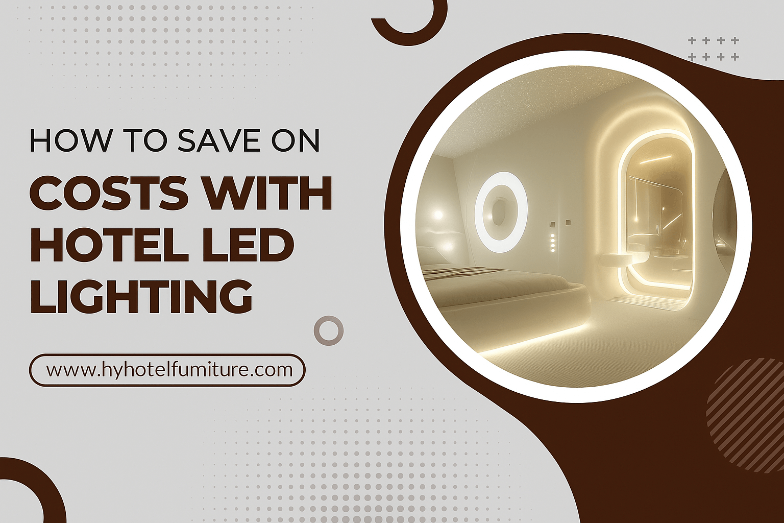 كيفية توفير التكاليف مع الإضاءة LED الفندق؟