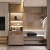 2025 أحدث تصميم فندق Mini Bar Cabinlet لغرفة الضيوف