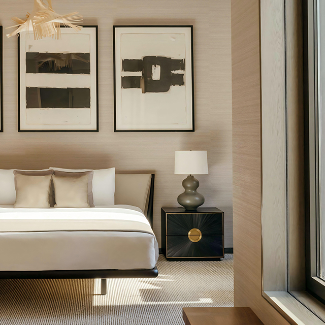 أحدث تصميمات فندق Aman Hotel Nightstand Side